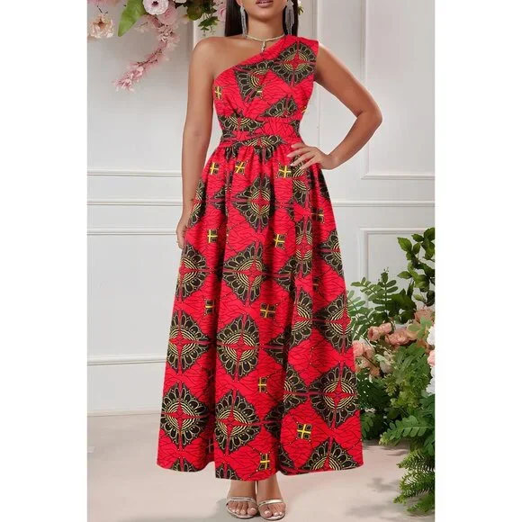 Women Boho Floral Maxi Dress Multi-Way V-Neck Party Beach Evening